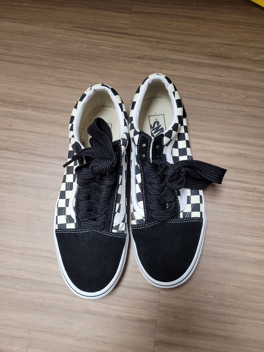 Vans Checkerboard Old Skool - Black & White